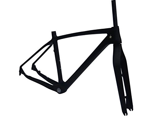 Cornici per Mountain Bike : UD 650B 27, 5ER Telaio in carbonio per Mountain Bike (BB30) Cornice portafoto per forcella (17 43, 18 cm