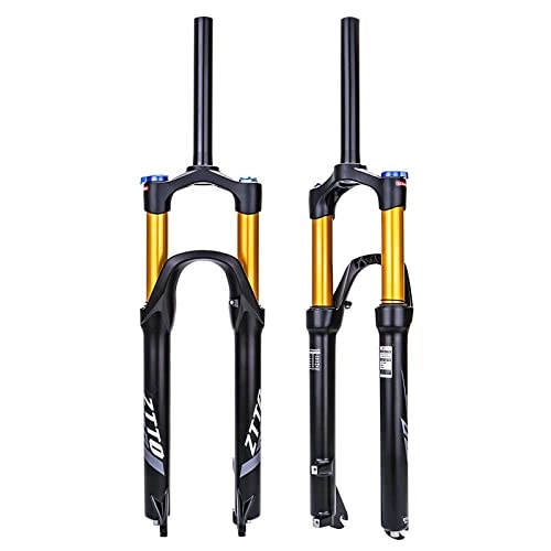 Forcelle per mountain bike : 3ZH Triumph 26 / 27.5 / 29 Bici Air Fork, Damping Bicycle Fork Gomma Bottom out Paraurti MTB Fork Mountain (Size : 27.5in)