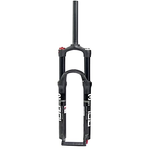 Forcelle per mountain bike : Biciclette 26 / 27.5 / 29 Pollice Air Fork Mountain Bicycle Front Forcella Doppia Camera Air Suspension Fork Stroke 120mm Forcella Anteriore in Bicicletta Sospensione (Color : Black, Size : 26inch)