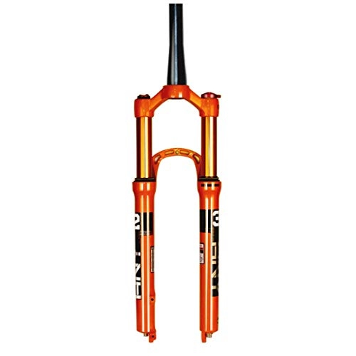 Forcelle per mountain bike : CHP - Forcella ammortizzata per mountain bike da 26", in lega di magnesio per esterni, ammortizzatore, ponte anteriore, forcella anteriore da viaggio, 100 mm, B, 29inch