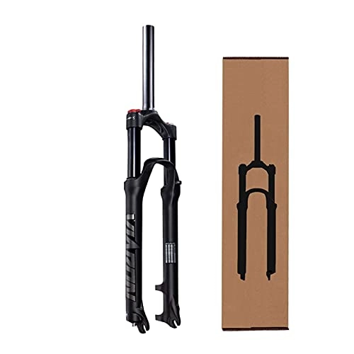 Forcelle per mountain bike : DPG Forcella Ammortizzata per Mountain Bike 26 Pollici 27, 5"29Er Ammortizzatore, Tubo Dritto 1-1 / 8" Forcelle Ad Aria MTB Corsa 120Mm