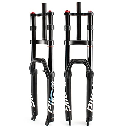 Forcelle per mountain bike : DSGS-shop MTB. Bike Supension Front Forcella Aspirapolvere Placcatura Forcella Anteriore Mountain Bike Front Forks Snow Pneumatic Cycling Part Magnesium Ley Outdoor for DH. Mountain Bike 27.5 Pollici