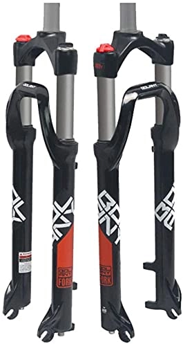 Forcelle per mountain bike : Forcella MTB Forcella per biciclette 26 pollici Bicycle Suspension Fork, Bike Forks MTB Forcella di sospensione dell'aria, Forchetta di sospensione a molla mountain bike grassa Forcella di sospensione