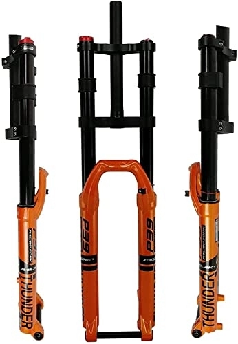Forcelle per mountain bike : forcelle ammortizzate Forcella in mountain bike a sospensione, forcella a sospensione in downhill 27, 5 "29" Bici Bicicletta Air Bicycle Fork 1-1 / 8 "160mm Travel 15mm Thru Axle Manual Blocco Forcella
