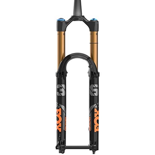 Forcelle per mountain bike : FOX FACTORY 36 Float 27.5" Factory 160 Grip 2 Hi / Low Comp / Reb Nero Lucido 15QRx110 BOOST Conico Deport 44mm 2021 Forcella Adulto Unisex