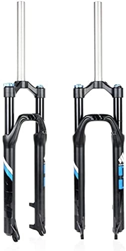 Forcelle per mountain bike : HAO KEAI Forcella MTB MTB. Air Fork 26 / 27.5 Pollici Mountain Bike Suspension Fork Bicycle Front Fork Control Dolce 1-1 / 8" (Color : A, Size : 26inch)