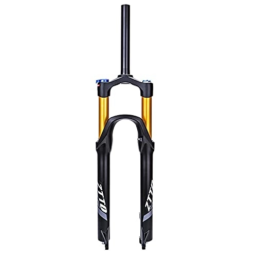 Forcelle per mountain bike : HKYMBM Mountain Bicycle Suspension Forks, 26 / 27.5 / 29 Pollici in Lega di Magnesio MTB Bike Front Forcella Rebound Regolare Tubo Dritto 28.6MM QR 9MM Travel 120MM, 27.5 in