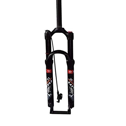 Forcelle per mountain bike : KANGXYSQ Forcella Bici Ammortizzata, 26 / 27.5 / 29in Forcella Pneumatica Forcella Ammortizzata per Mountain Bike Corsa 120mm 1-1 / 8" (Color : Remote Control, Size : 26in)