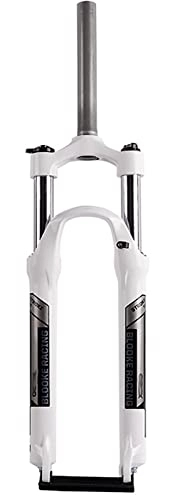 Forcelle per mountain bike : Mountain Bike Forcella Ammortizzata, 26 27.5 29 inch Sospensione Pneumatica da Bici MTB Regolazione del Ritorno Ultraleggero Forcella Biciclette QR 9mm White, 26