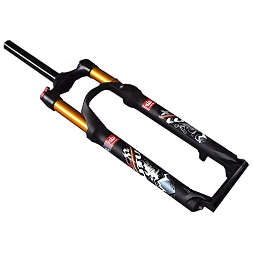 Forcelle per mountain bike : QHYXT Forcella Ammortizzata MTB, Forcella Ammortizzata per Bici, 26 / 27.5 / 29 Pollici Bike Mountain 1-1 / 8" Ammortizzatore 120mm