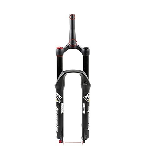 Forcelle per mountain bike : QIANGU Mountain Fork 26 / 27, 5 / 29 Pollici Air Suspension Rebound Adjust Vertebra Tube 160MM Telecomando / Controllo delle Spalle (Color : 27.5Inch, Size : Shoulder Control)