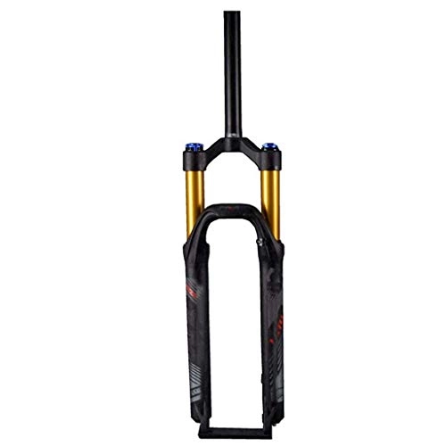 Forcelle per mountain bike : SEESEE.U Sospensione Forcella Bici Forcelle Bici Forcella Ammortizzata Bici Mountain Bike Forcella Anteriore Mountain Bike Ammortizzatore Forcella Anteriore Nero