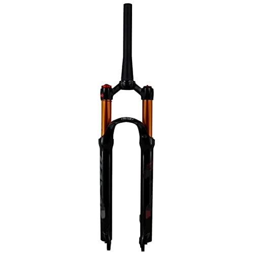 Forcelle per mountain bike : SMANNI Forcelle pneumatiche for Bicicletta Forcella Fron26 27.5" 29er 1-1 / 2" MTB Mountain Forcella Ammortizzata Airresilience Oils Damping Line Lock 39.8 Centru (Color : 29HL Gloss Black)