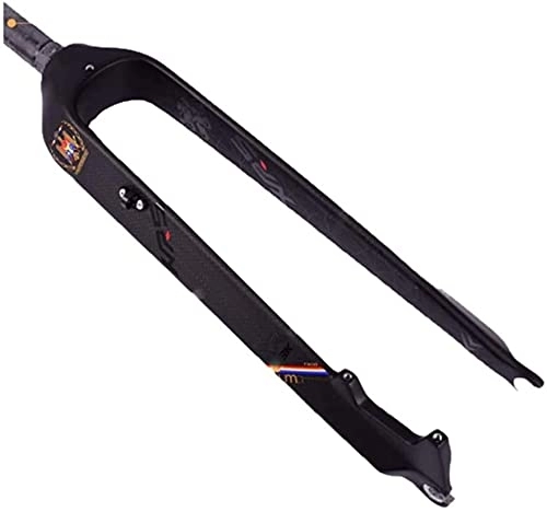 Forcelle per mountain bike : THIPOS MTB Mountain Bike Forcella Forcella per Bicicletta MTB Suspension Fork 3K Full Carbon Fiber Bicycle Fork Bike Forcella Rigida Matt Black Mountain Bike Fork 26 / 27.5 / 29er (Size : 29inch)
