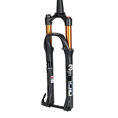 Forcelle per mountain bike : WeiJ Mountain Biycle Front Fork MTB - Forcella pneumatica 27, 5 / 29", 69, 8 cm, Wire control
