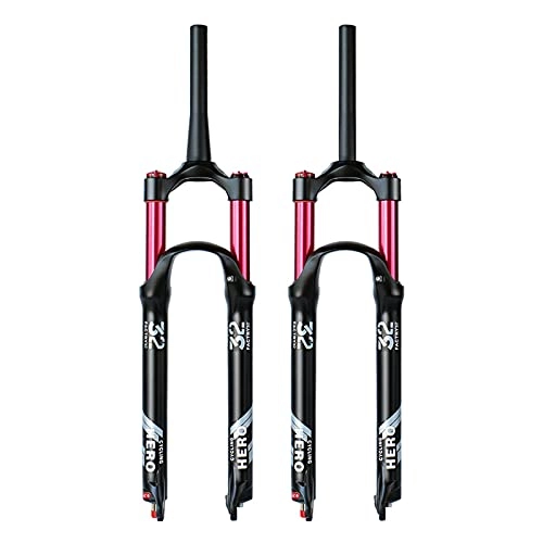 Forcelle per mountain bike : YINLIN Bicycle Front Forks Downhill Forcella 26 / 27.5 / 29 Pollice MTB Ultralight Mountain Bike Suspension Fork Air Fork Disc Freno Bycle Front Fork Blocco Manuale E Blocco Type A-27.5inch