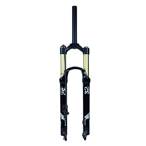 Forcelle per mountain bike : YQQQQ Mountain Bike Forcella Anteriore 26"27, 5" 29"MTB 1-1 / 8" Sospensioni Pneumatiche Ultraleggere (Color : Straight Remote Lockout, Size : 26inch)