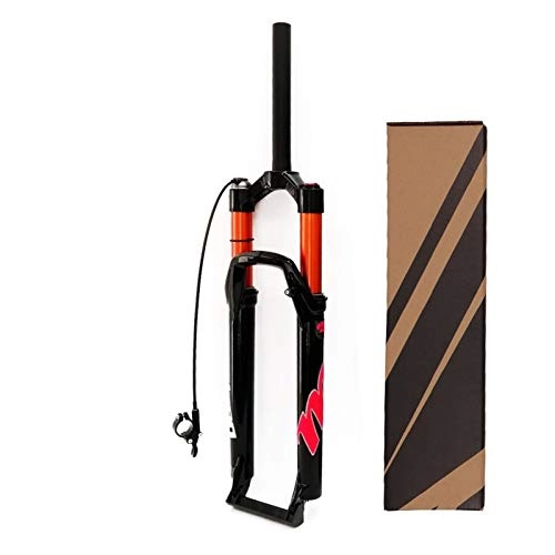 Forcelle per mountain bike : ZPPZYE MTB Air Air Fork 26 27.5 29ers Ultralight Suspension 1-1 / 8"Steer of Dritto Forcella Anteriore Blocco Manuale Viaggio 120mm (Colore : Remote Control, Size : 29 inch)