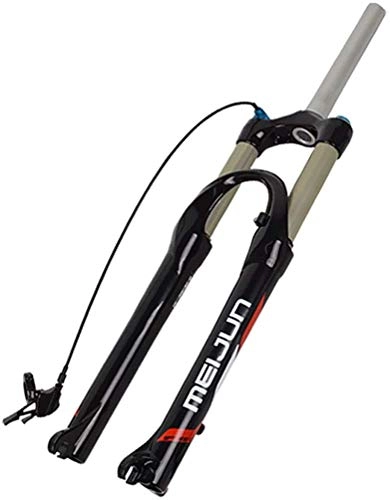 Forcelle per mountain bike : ZQTG Forcella Ammortizzata per Mountain Bike con Forcella pneumatica da 26 Pollici, Forcella MTB Smart Lock da 100 mm