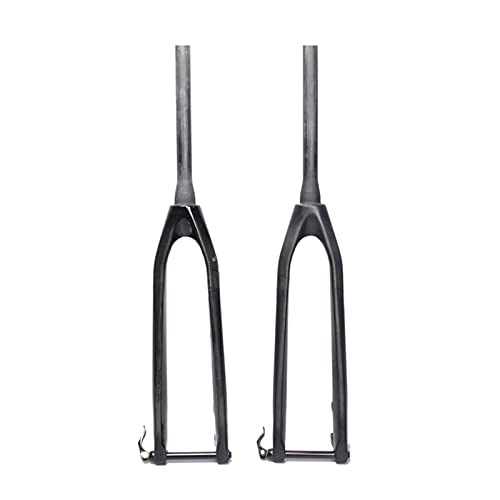 Forcelle per mountain bike : ZZHH Mountain Bike Glossy / Matte 3K Full in Fibra di Carbonio Forcella 26 / 27.5 / 29 Pollice MTB Accessori per Biciclette Bicycle Fork Bicycle Front Fork (Color : Tapered Glossy 27.5)