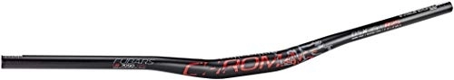 Manubri per Mountain Bike : CHROMAG Fubar OSX 35 - Gruccia per MTB / MTB / Cycle / VAE / E-Bike adulto, unisex, colore: nero / rosso, 35 mm DH 25 mm rise 810 mm