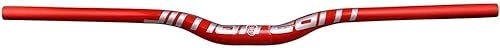 Manubri per Mountain Bike : Manubrio extra lungo rosso e bianco Manubrio XC DH Manubrio MTB in fibra di carbonio Manubrio rondine 760mm Manubrio MTB 31, 8mm (Color : Red Silver, Size : 660mm)