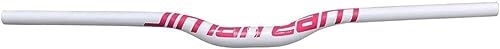 Manubri per Mountain Bike : Manubrio MTB 31, 8 mm Manubrio MTB Swallow in fibra di carbonio Manubrio extra lungo for arrampicata campestre (Color : Pink, Size : 640mm)