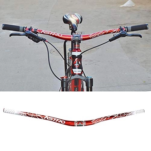 Manubri per Mountain Bike : Rubyu - Manubrio per bicicletta Riser Trekking sinistra, in alluminio, per mountain bike, sinistra, 7 colori, 720 mm