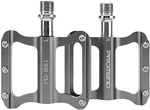 Pedali per mountain bike : DWSEDF Cuscinetto Pedali for Biciclette Pedali for Mountain Bike Pedali for Bici Pedali (Color : Grey, Size : Free Size)