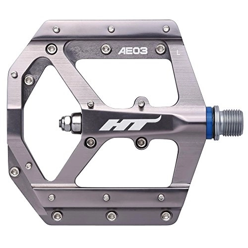 Pedali per mountain bike : HT Components Ae-03 MTB Pedals sealed bearing grey