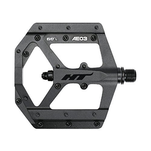 Pedali per mountain bike : HT Components Ae-03 MTB Pedals sealed bearing Stealth