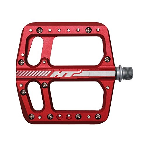Pedali per mountain bike : HT Components Ae-06 MTB Pedals Sealed Bearing Red