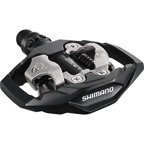 Pedali per mountain bike : Shimano PD-M530, Pedali, Nero, 2 Pezzi