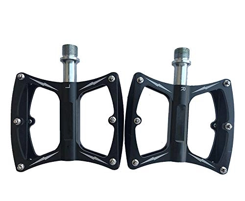 Pedali per mountain bike : SlimpleStudio Ultra Leggeri Pedali MTB, Pedali per Mountain Bike con Pedali con Cuscinetti in Lega di Alluminio-Nero