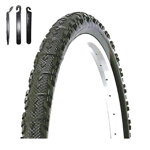 Pneumatici per Mountain Bike : maxxi4you - Set di 1 pneumatico Kenda Kwick MTB per bicicletta, 26 x 1, 95 - 50 - 559, con 3 leve per pneumatici