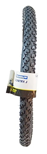 Pneumatici per Mountain Bike : Michelin Country Junior MTB, Copertone Unisex Adulto, Nero, 16x1.75