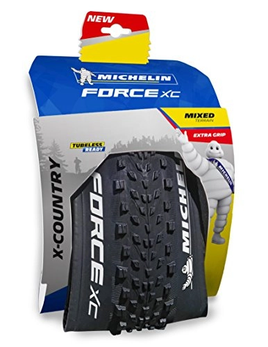 Pneumatici per Mountain Bike : Michelin Force XC, Copertura per Bicicletta Unisex Adulto, Nero, 27.5x2.10