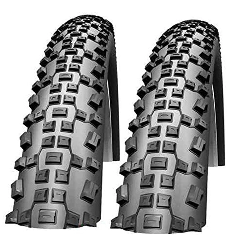 Pneumatici per Mountain Bike : Schwalbe Rapid Rob 26" x 2.10 Mountain Bike Tyres (Pair)