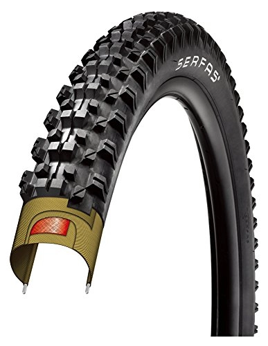 Pneumatici per Mountain Bike : Serfas Krest Folding MTB Tire (Black, 66 x 5, 3 cm)
