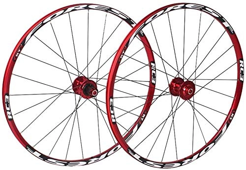 Ruote per Mountain Bike : Cerchi Bici Disco Mozzo MTB ruota di bicicletta a doppia parete in bicicletta Ruote V-Brake Disc Rim freno 24 perforato a disco Ruote ruote in lega di alluminio 8 / 9 / 10 di velocità ( Color : 27.5in )