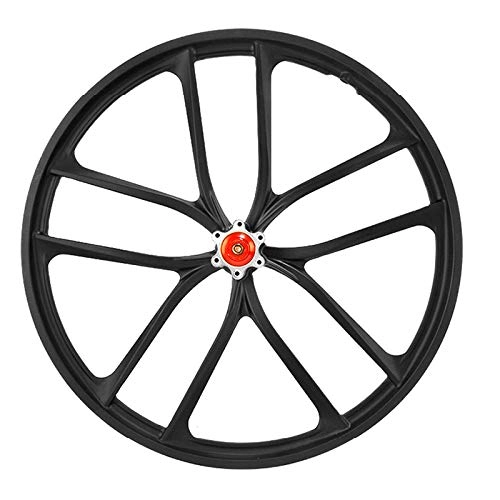 Ruote per Mountain Bike : Cuasting - Cerchione per freno a disco per mountain bike, in lega da 50 cm, con ruote integrate
