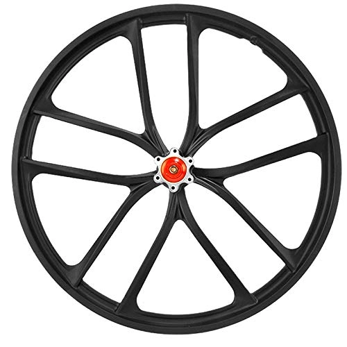 Ruote per Mountain Bike : Fltaheroo - Cerchione per freno a disco per mountain bike, in lega da 50 cm, con ruote integrate