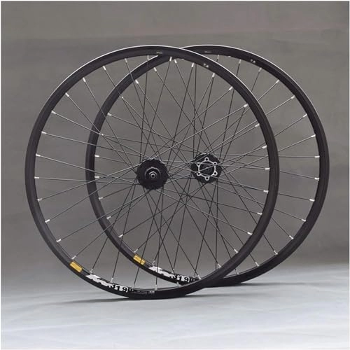 Ruote per Mountain Bike : Mountain Bike Bearing Wheelset Bicycle Front And Rear Wheels Aluminium Alloy Bearing Hub Wheelset Aluminium Rim Wheelset