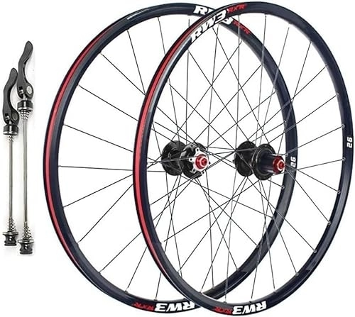 Ruote per Mountain Bike : Mountain Bike Wheel Set 26 / 27.5 / 29 "quick Release Wheel Rims, Suitable For 7 / 18 / 9 / 10 / 10 / 11 Speeds (Color : Black, Size : 27.5 inch)