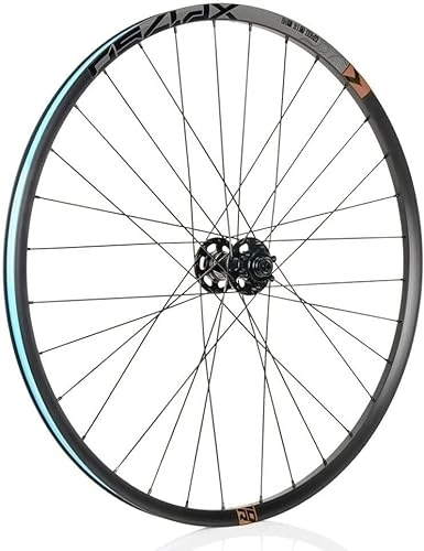 Ruote per Mountain Bike : Mountain Bike Wheelset 26 / 27.5 / 29" Front Rear Disc Brake MTB Quick Release Wheel For 8 / 9 / 10 / 11 Speed Cassette Flywheel (Color : Red front wheel, Size : 26inch)