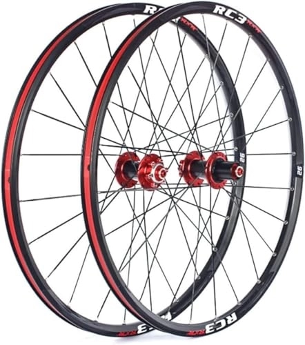 Ruote per Mountain Bike : Mountain Bike Wheelset 26 Inch Quick Release Mountain Bike Rims 24H Carbon Fibre Wheels Disc Brakes 7 / 8 / 9 / 10 / 11 Speed