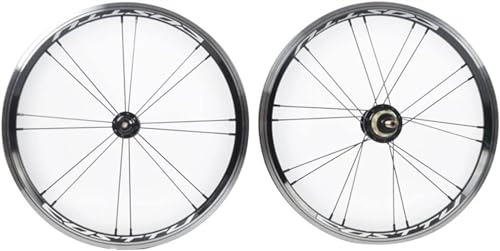 Ruote per Mountain Bike : Ruote Mountain Bike Set di ruote Cerchio for bicicletta V Freno Ruote MTB Bullone su mozzo con albero solido (Colore: Nero1pz (Color : 16'' Black)