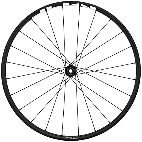 Ruote per Mountain Bike : Shimano Ruote Wh-Mt500 Mtb ruota, 29Er, 15 X 100 Mm Presso, Anteriore, Nero