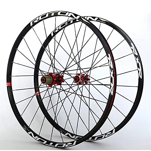 Ruote per Mountain Bike : XBR UpgradeBike Cerchio MTB Set di Ruote per Bicicletta Ruota Anteriore e Posteriore 26 / 27.5 / 29