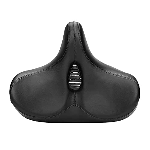 Seggiolini per mountain bike : shoppingba Bicycle Saddle Strong Load Bearing Wear-Resistente Bicycle Seat Waterproof Faux Leather